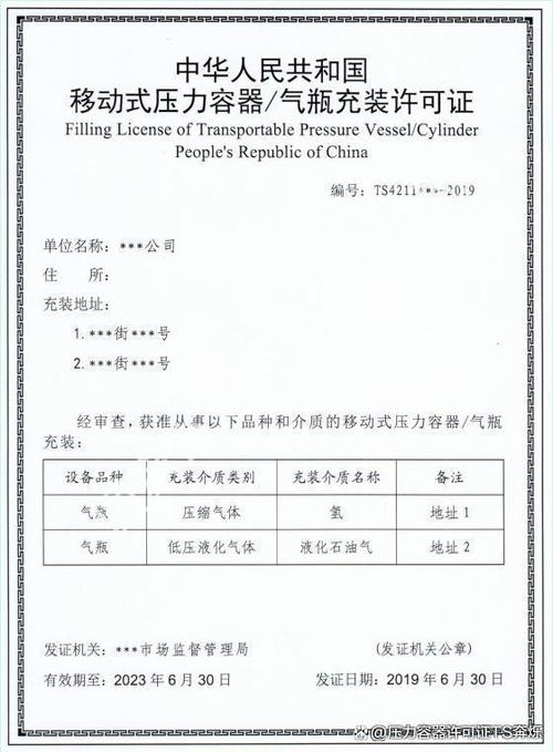 移動式壓力容器/氣瓶充裝許可證資質評審中對充裝設備的審查要點